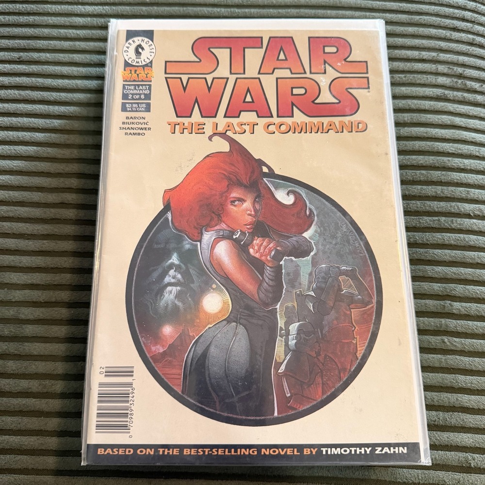 Dark Horse Star Wars The Last Command 2 1997 Mara Jade Thrawn Trilogy Comic Book